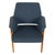 Pair Danish MId Century Modern Arm Chairs Attributed to Karl-Erik Ekselius for Joc Möbler 1960 For Sale - Image 13 of 14