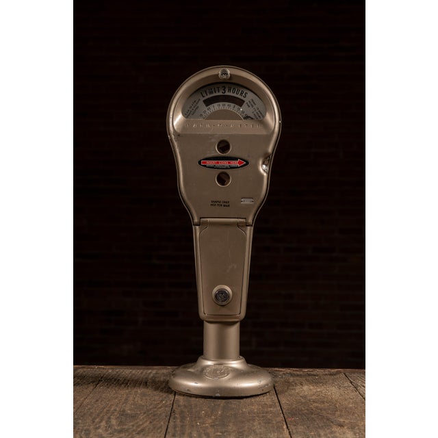 c. 1950s; Rockwell Manufacturing Co. - Rockwell, IL Scaled-down salesman sample of the Park-O-Meter parking meter produced...