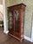 American Solid Mahogany Two Door Display Cabinet For Sale - Image 3 of 6