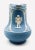 Neoclassical Dudson Jasperware Pitcher in Blue With Neo-Classical Motif-8.25” Tall For Sale - Image 3 of 10