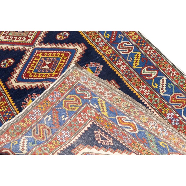 Traditional Antique Shirvan Rug 3'11'' x 6'3'' For Sale - Image 3 of 12