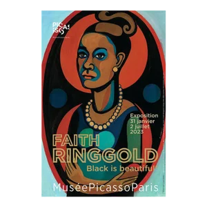2023 Faith Ringgold Picasso Museum Exhibition Poster