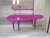 Delphine Console Table with Traffic Purple Lacquer Finish by Ultramobili For Sale - Image 9 of 12