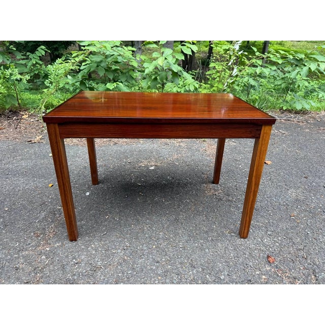Wood Mid-Century Modern Rosewood Side Table - Haug Snekkeri For Sale - Image 7 of 16