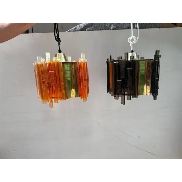 Danish Pendant Lamps by Claus Bolby, 1960s, Set of 2 For Sale - Image 4 of 17