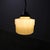 1930s 1930s Art Deco Milk Glass Pendant Light For Sale - Image 5 of 5