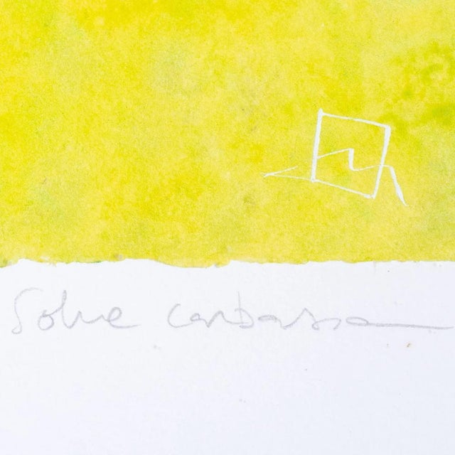 Sole Carboner, Montse Vives Roig, 1990s, Watercolor For Sale - Image 7 of 10