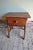 Wood Antique Spanish Fruit Tree Wood Payment Table For Sale - Image 7 of 10