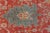 Early 20th Century Early 20th Century Antique Turkish Oushak in Tribal Motifs in Soft Coral Blue Marigold and Cream For Sale - Image 5 of 13