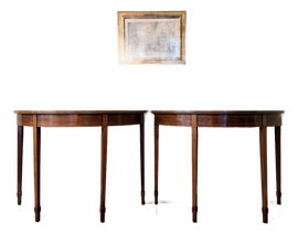 Example of Demi-lune Tables