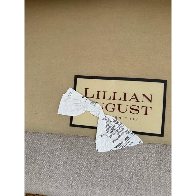 Textile Lillian August Ward Chairs For Sale - Image 7 of 7