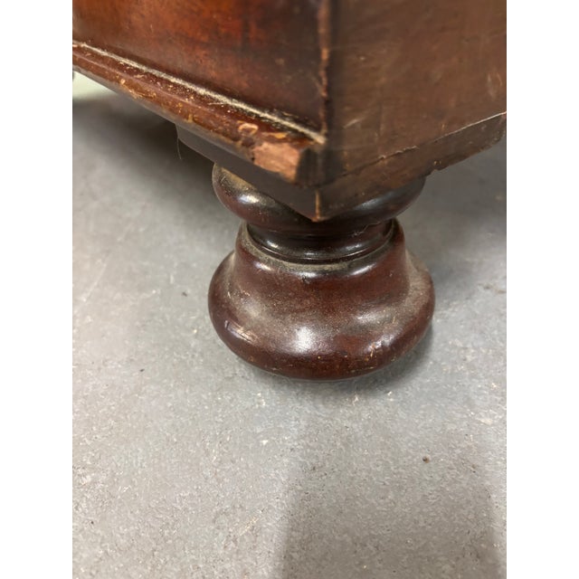 Wood English Regency Mahogany Bed Steps, Circa 1820-30. For Sale - Image 7 of 17