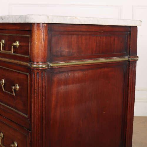 French Commode in Fruitwood For Sale - Image 10 of 12