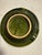 Vintage German Pottery Ashtray Green Drip Glaze St Martin Beer Barware Catchall Theme: German Beer Culture, Tobacciana...