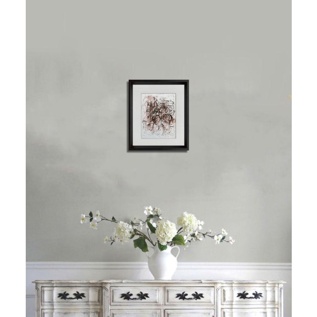 Joan Mitchell Lithograph. Size : 23 x 30 cm. Numbered limited edition. Sur les presses de Graphics Crafton. 1967. Numbered...