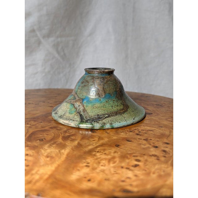 1980s Vintage Modernist Abstract Hand-Thrown Ceramic Bowls, 1990s, Set of 3 For Sale - Image 5 of 13