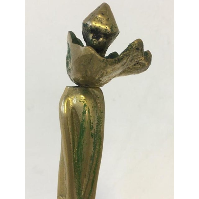 Marisa Ruberti, Postmodern Abstract Figurative Sculpture, 1980, Bronze For Sale - Image 16 of 17