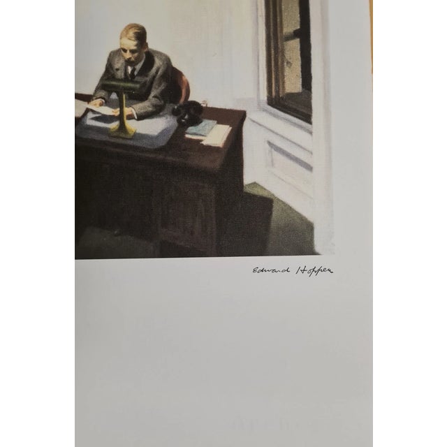 After Edward Hopper, Office at Night, 1990s, Print For Sale - Image 6 of 8