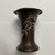 Art Deco 1920s Heintz Art Metal Shop Sterling Silver on Bronze Vase. For Sale - Image 3 of 10