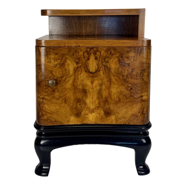 Art Deco Nightstand, 1950s For Sale