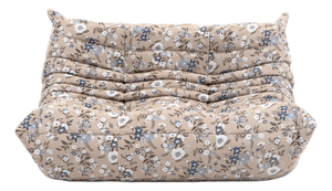 Togo Three-Seater Sofa in Pattern Fabric by Michel Ducaroy for Ligne Roset
