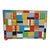 Wood Four-Drawer Chest of Drawers in Multicolored Murano Glass, 1980s For Sale - Image 7 of 7