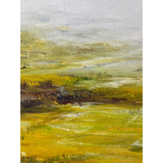 Contemporary Impressionistic Landscape Original Oil Painting For Sale - Image 11 of 12
