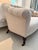 Wood Lee Industries Tufted Linen Loveseat For Sale - Image 7 of 11