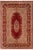 Shabby Chic Medallion 1990's Pak-Persian Rust/Taupe Wool Rug - 6'2'' X 9'7'' For Sale - Image 9 of 9