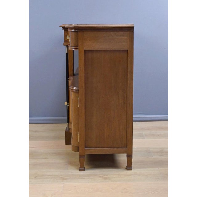 Vintage Art Deco Oak Buffet, 1930 For Sale - Image 17 of 18
