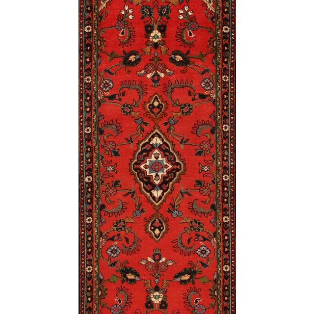 Hand-knotted Middle Eastern rug | Size: 291 cm x 89 cm | Knot density: approx. 200.000 knots/m² | Material: 100% wool...