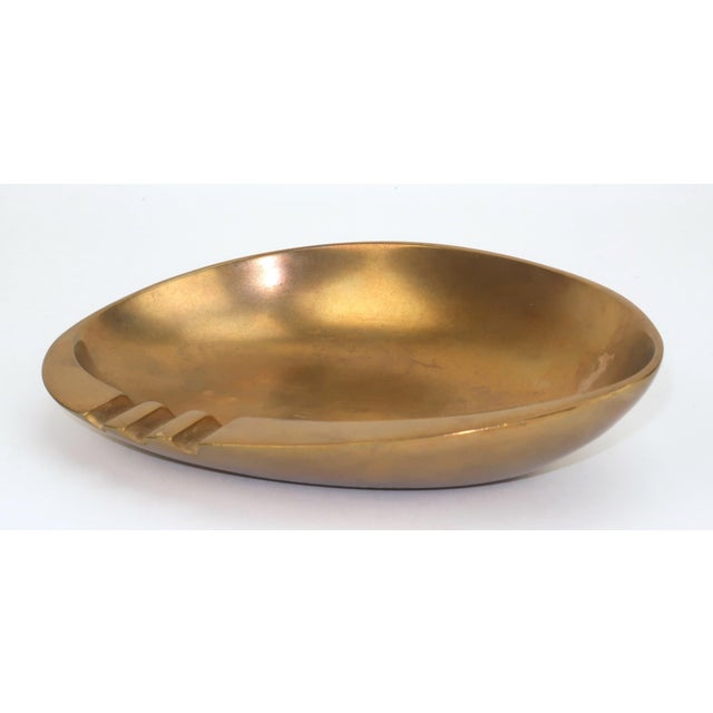 Carl Auböck Sculptural Bronze Mid Century Modern Ashtray, c.1960 For Sale - Image 4 of 14