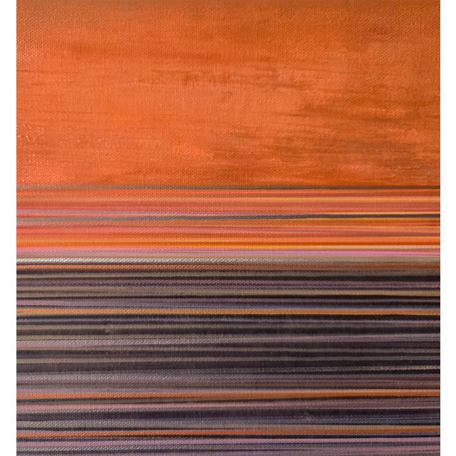Contemporary Luminous Field Abstract Expressionism Acrylic Painting For Sale - Image 3 of 4