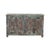 Sideboard/buffet made from Antique Indian Teakwood Architectural Elements, the natural rectangular teak panels and case...