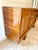 Mid-Century Modern French Art Deco Geometric Carved Oak Sideboard, Style of Charles Dudouyt, 1930s For Sale - Image 3 of 6