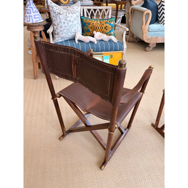 Vintage Safari Style Chairs For Sale In Baton Rouge - Image 6 of 6