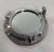 Aluminum Ship's Porthole Mirror For Sale - Image 9 of 10