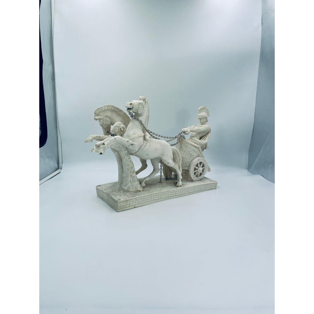 Italian Alabaster Sculpture from A. Santini, 1970s For Sale - Image 3 of 13