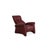 Cherry Red Leather Armchair from Himolla For Sale - Image 4 of 18