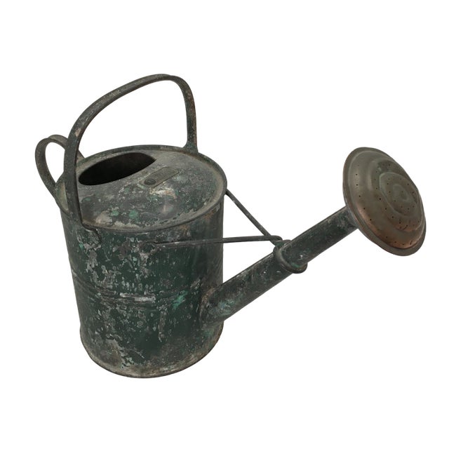 This really is an Exceptionally Nice Looking Antique American Garden Watering Sprinkler Can. Circa Very Early 20th...