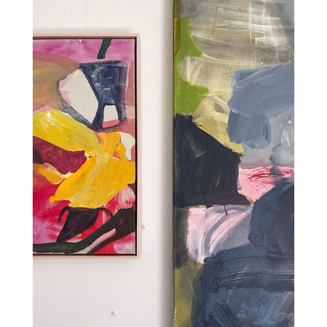 Large Abstract Expressionism Piece Titled Realizing Through by Allison James For Sale - Image 4 of 8