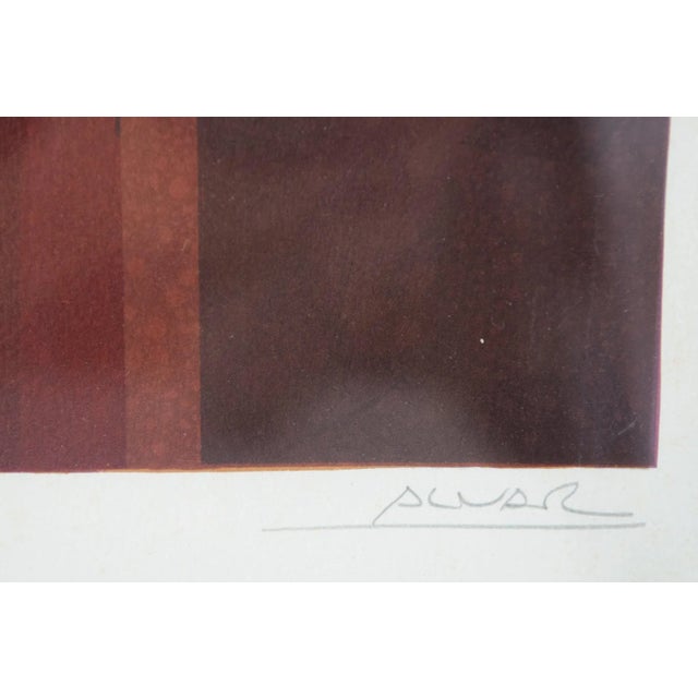 Àlvar Suñol Munoz-Ramos, Surrealist Scene, 1978, Lithograph on Paper, Framed For Sale - Image 6 of 10