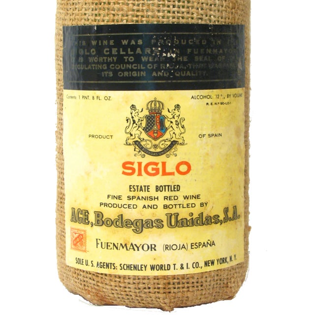 Mediterranean 1960s Vintage Spanish Wine Bottle Candle Holders - A Pair For Sale - Image 3 of 4