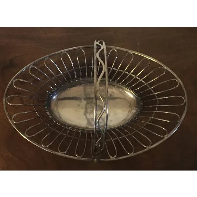 Metal Antique Late 18th Century English George III Old Sheffield Silver Bread Basket For Sale - Image 7 of 13