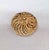 Napier Vintage 1960s Signed Napier Round Goldtone Flower Brooch For Sale - Image 4 of 6