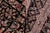 Textile Shabby Chic Pak-Persian Black/Green Wool Rug - 9'2'' X 12'2'' For Sale - Image 7 of 9