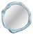 Bleached Maple and Wood Stain Round Wall Mirror by Alexander Knysch For Sale