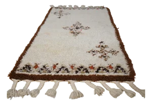 Mid-Century Berber Wool Rug, 1960er