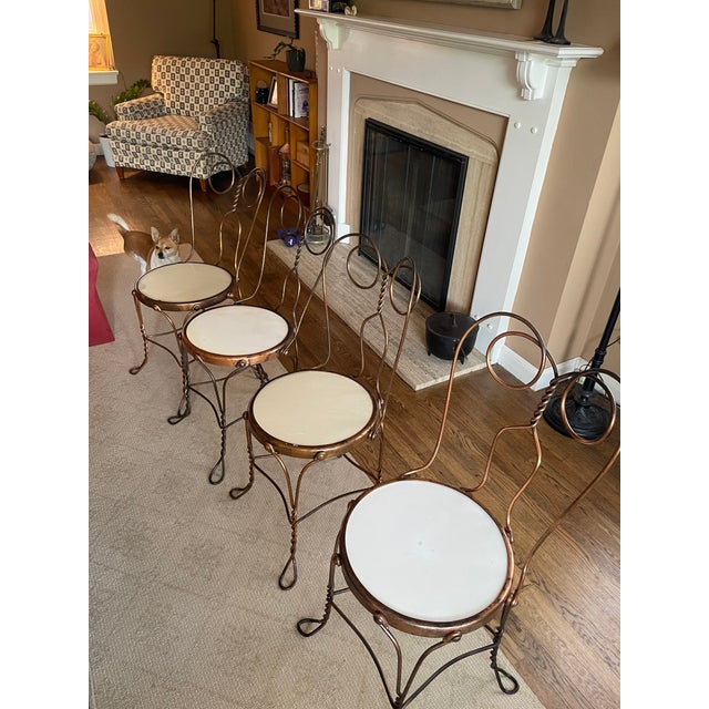 Metal 1940s American Classic Parlor Chairs For Sale - Image 7 of 17