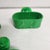 Vintage Lacquered Hand-Painted Papier Mâche Lime Napkin Rings, Set of 6 For Sale In Chicago - Image 6 of 14